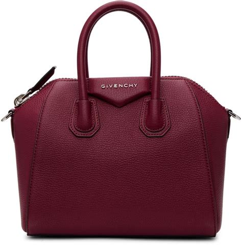 mini givenchy antigona red|Givenchy mini antigona sale.